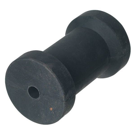 SeaTec kølrulle med hul på 16mm, set fra siden