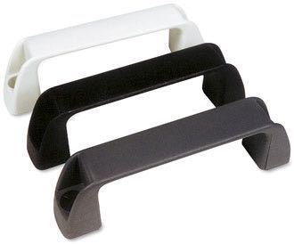 SeaTec håndtag i grå plast set forfra, ideelt til bådmontering