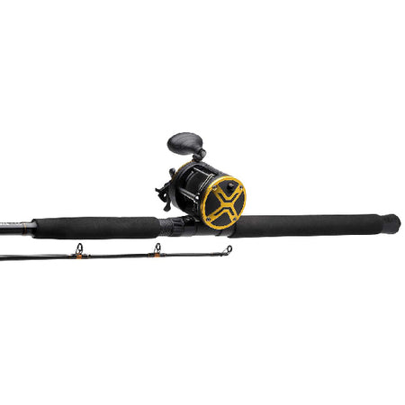 Kinetic Powercore CC 6,6 fod fiskestang med hjul set fra siden