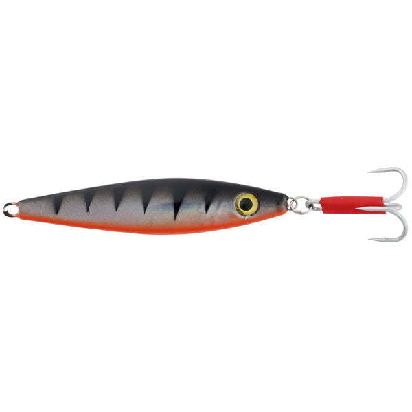 Kinetic torskepilken 150g i farven silver tiger med #3/0 krog
