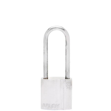 Abloy hængelås med bøjle i miljø omkring bådudstyr