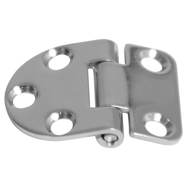 Roca hængsel 40x30mm set forfra, rustfrit stål AISI304