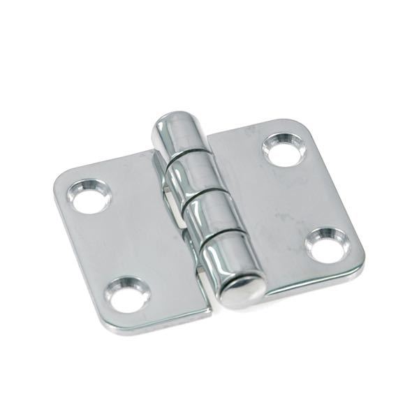 Hængsel 46 x 37 mm RF stål fra 1852 set forfra