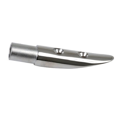 Bundbeslag RF fra SeaTec i stål, Ø22mm, set fra siden.