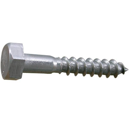 Marifix franske skruer 8 x 50 A4 DIN 571-4, klar til montering på båd.