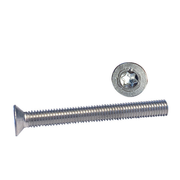 Undersænket maskinskrue med Torx-hoved, 4 x 20 mm, pakket i 100 stk.