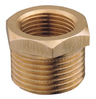 Guidi nippelmuffe i messing set fra siden