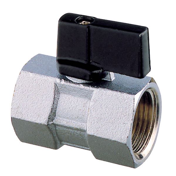 Guidi kuglehane mini 1/2" set forfra i detaljeret vinkel.