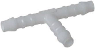 SeaTec plast t-stykke 13mm vist forfra, del af komposit fittings