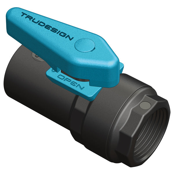 Trudesign kuglehane compact 1/2" set forfra med kromfinish