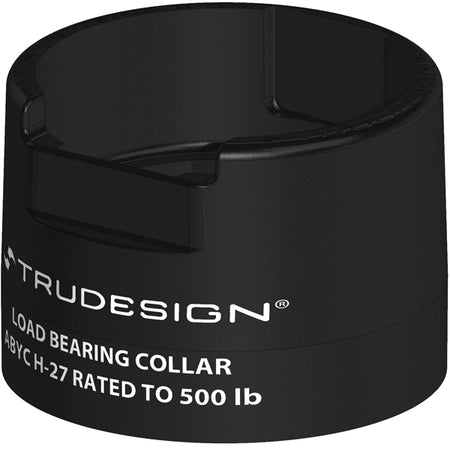 Trudesign støttebeslag til kugleventil-gennemføring 2" set fra siden, klar til montering.