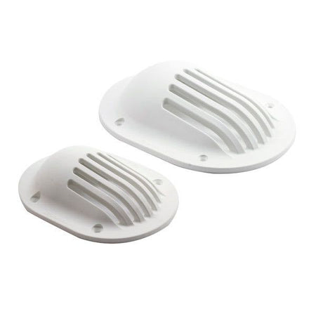 Trudesign Si til gennemføring oval 2" set fra siden, klar til installation.