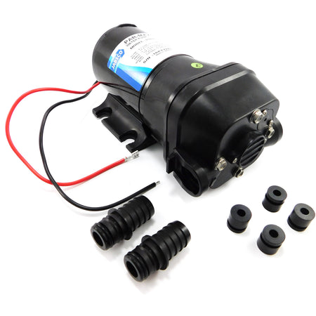 Jabsco Parmax4 12V pumpe til toilet i maritimt miljø