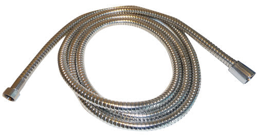 Bruser slange fra SeaTec i rustfrit stål, 4 meter lang.