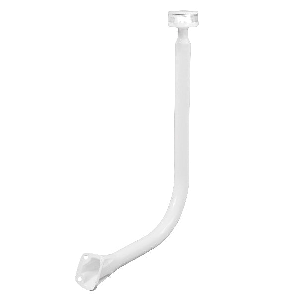 ScanStrut PowerTower stang med LED-toplanterne set fra siden