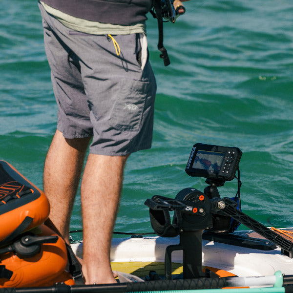 Lowrance Fishfinder Eagle 5 med kabeltilslutning til strøm