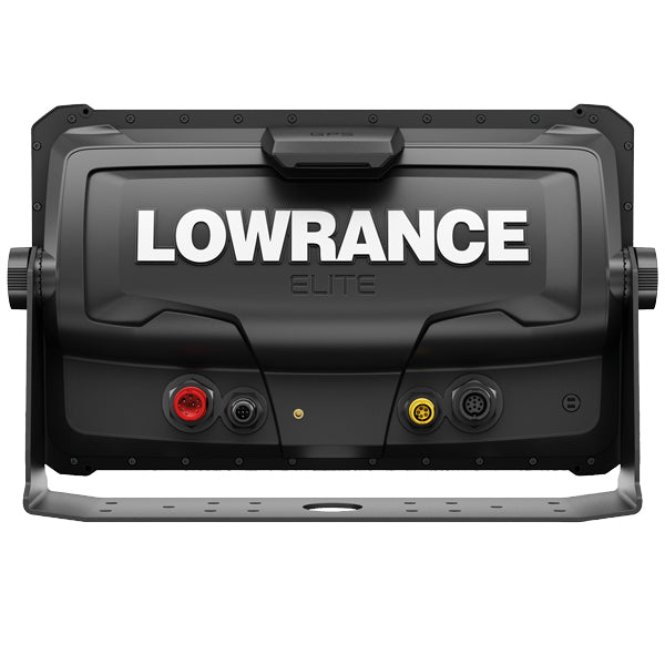 Indgående visning af Lowrance Elite FS 12 med menuer