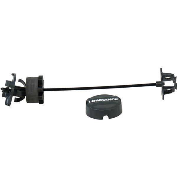 Navico Kayak scupper hole transducer mount monteret på en kajak