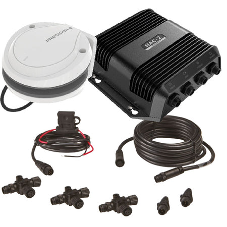 Simrad Nac-2 autopilot computer core pakke til både 26-50 fod, set fra siden.