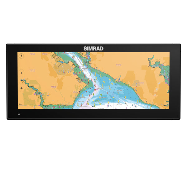 Simrad NSX3012UW 12" Ultra Wide kombi instrument set forfra.