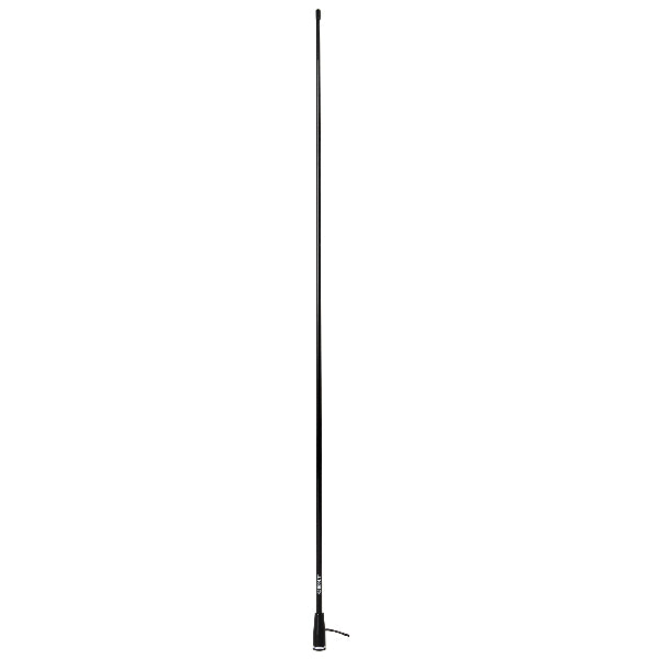 Scout KS-22 VHF antenne set fra siden med blændende sort farve