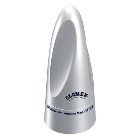 Glomex RA121 VHF antenne set forfra med lav profil