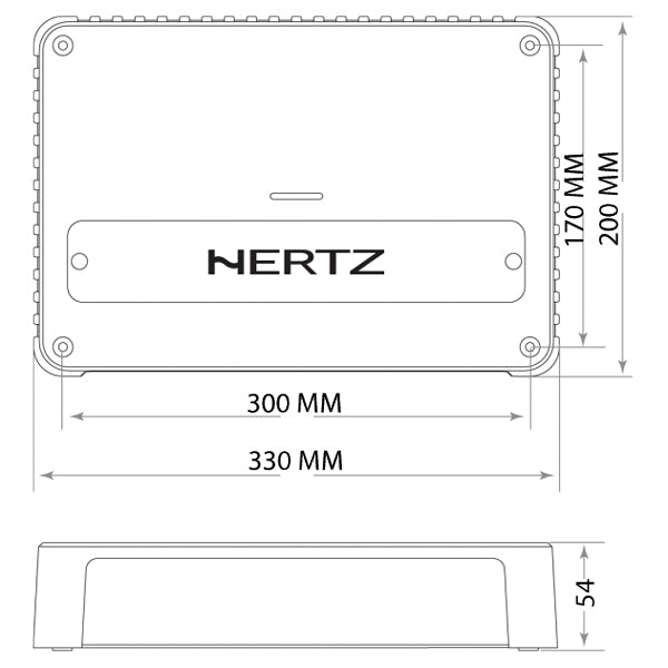 Hertz VENEZIA V6 i brug med kraftfuld lydoplevelse om bord på båden