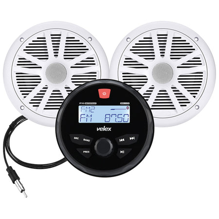Velex marine radio sæt DAB+/FM i æsken