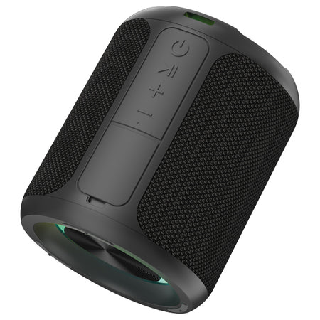 1852 Bluetooth højttaler 30W vist bagfra, på vej til at blive brugt udendørs