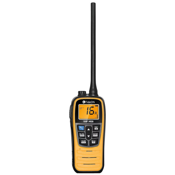 TideON, VHF M58 håndholdt flyder IP67 5W