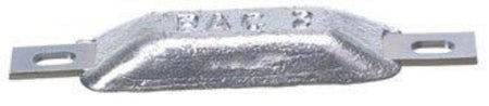 BAC Bera 10 zink anode set forfra med monteringshuller