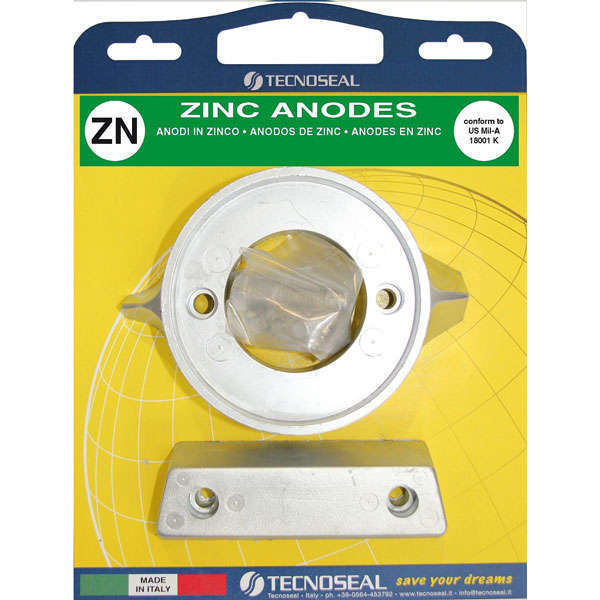 Tecnoseal zink kit til Volvo 290, vist fra siden med klar visning af detaljerne.