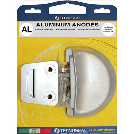 Tecnoseal Alu kit til Volvo SX, vises i detaljer med anodisering.