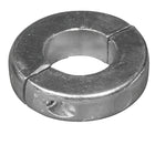 Tecnoseal alu akselanode set forfra, Ø25mm og 20mm bredde