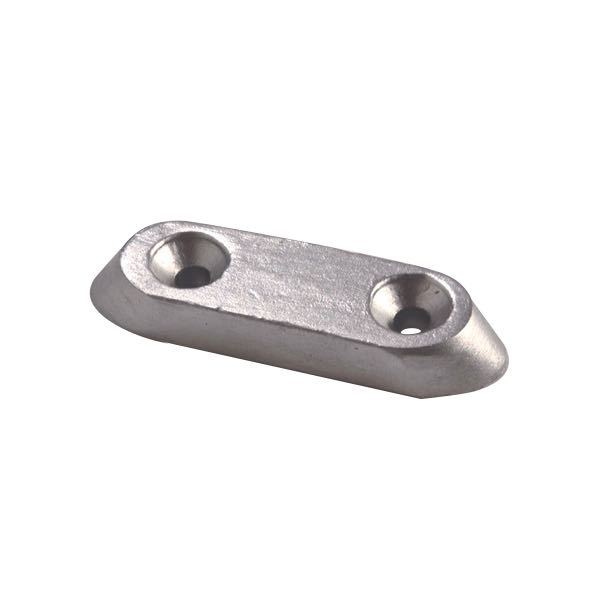 Tecnoseal zinkanode, set forfra, til Suzuki/Johnson/Evinrude motorer.