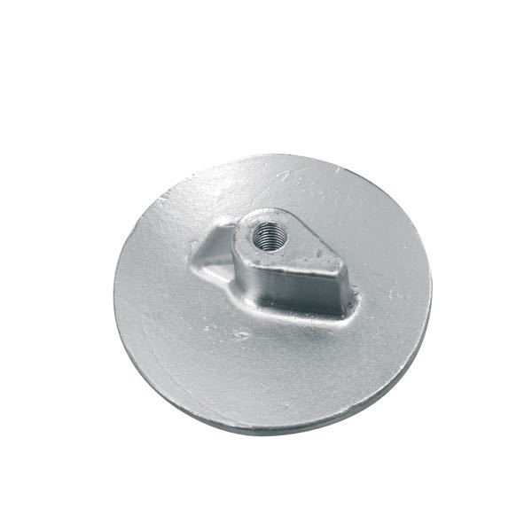 Tecnoseal zinkanode til Yamaha motorer, set forfra.