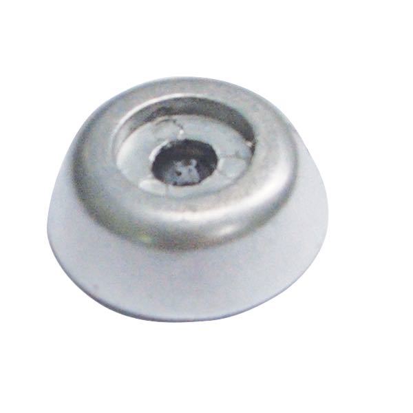 Tecnoseal zinkanode til Lewmar serie 140, set forfra.