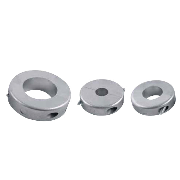 1852 akselanode 30mm set forfra med detaljeret overflade.