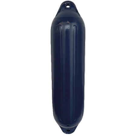 1852 Fender i navy, Ø165xL580, monteret på båd