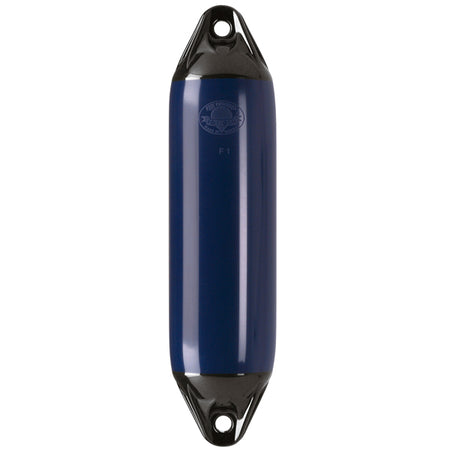 Siden af Polyform F2 fender med detaljeret synlig top