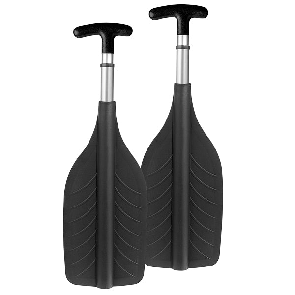 SeaTec aluminiums-padler vist med fokus på det teleskopiske design.