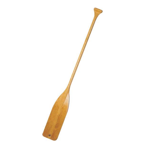 SeaTec padle 150 cm lamineret, vist på en båd i stille vand.