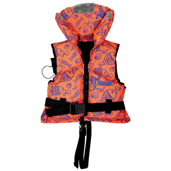 Lalizas, SeaTec, Lalizas børnevest ISO 100N fluo-orange 30-40 kg