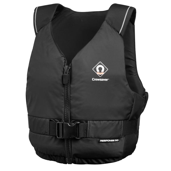 Crewsaver Response 50N flydevest vist bagfra med justerbare remme