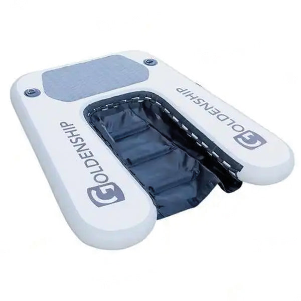 SeaTec, Goldenship oppustelig hunderampe 40 Kg 115×90×10 cm