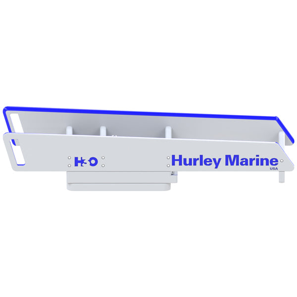 Frontvisning af Hurley Davit H3O med tekniske specifikationer