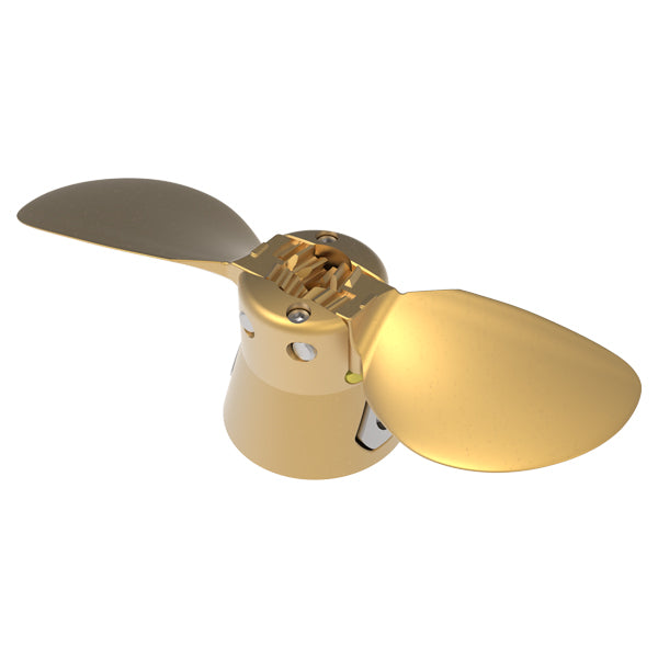 Epropulsion foldepropel til Pod 1.0 i nærbillede med detaljer og mål.