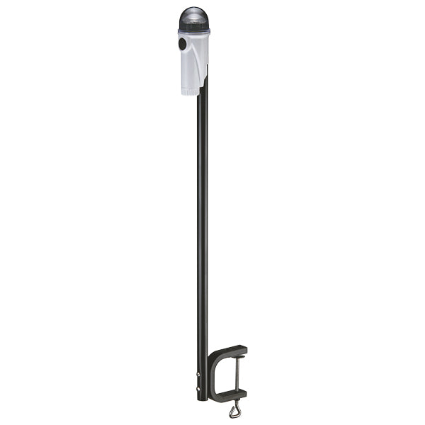 SeaTec LED lanterne 360° hvid på 50 cm arm monteret på båd