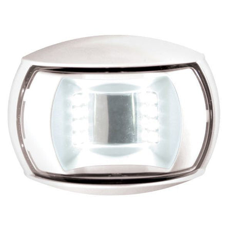 Hella LED agterlanterne i hvid plast set fra siden