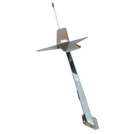 SeaTec lanternemast på båd, 750 mm højde, belyst om natten